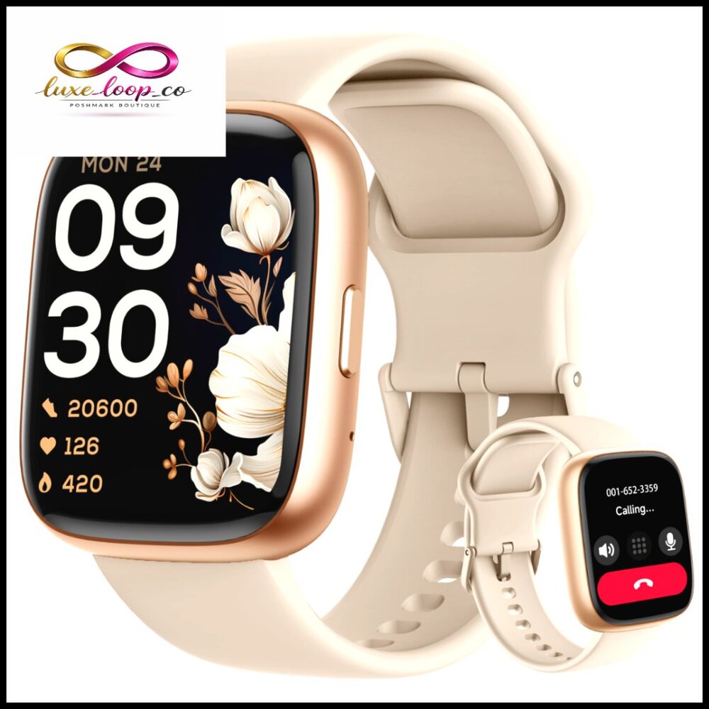 44mm Smartwatch with‎ Alexa, Heart Rate Monitor, IP68 Waterproof